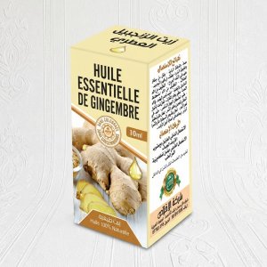 زيت الزنجبيل العطري  (Huile Essentielle de Gingembre) – 10 مل