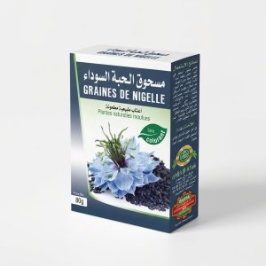 مسحوق الحبة السوداء  (Graines de Nigelle) – 80 غ