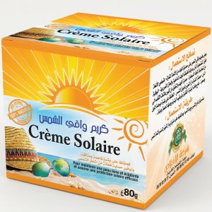 كريم واقي الشمس – حماية طبيعية فعّالة  Crème Solaire | 100% Naturel