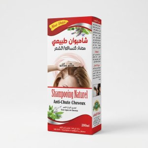 🌿 Shampooing Naturel Anti-Chute Cheveux – شامبو طبيعي مضاد لتساقط الشعر