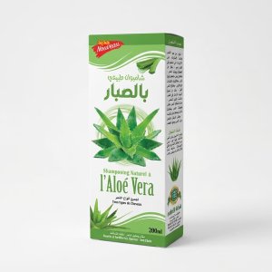🌿 Shampooing Naturel à l’Aloé Vera – شامبو الصبار الطبيعي
